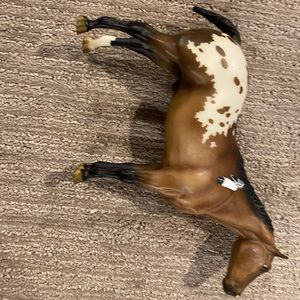breyer appaloosa in good condition.